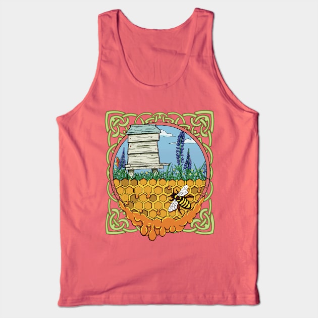 Beehive Tank Top by ElderIslesPress